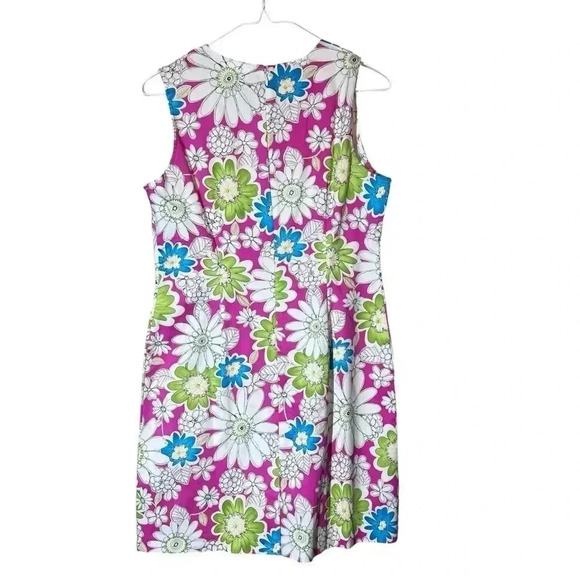Chadwicks Women’s Sheath Sleeveless Dress Floral Multicolor Sumer Size 6P - Picture 2 of 4